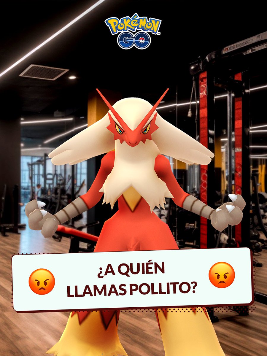¡Pokémon GO es mejor saliendo y explorando! ¡Pregúntale a Blaziken! 💪