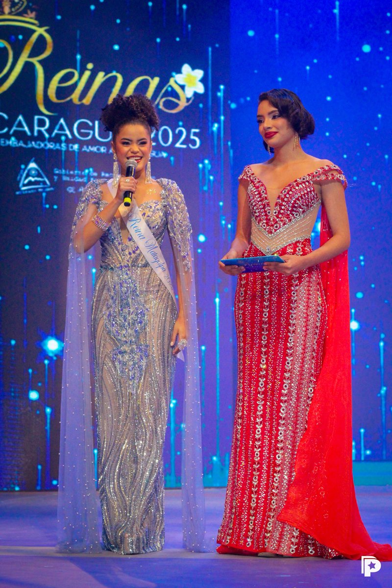 👑✨ Grethel Gámez brilla como la nueva Reina Nicaragua 2025, llevando con elegancia y amor el título de Embajadora de Amor a Nicaragua. 🇳🇮💖 Su coronación marca el inicio de una etapa que celebra la belleza, la cultura y el orgullo de nuestra nación. 🌸✨