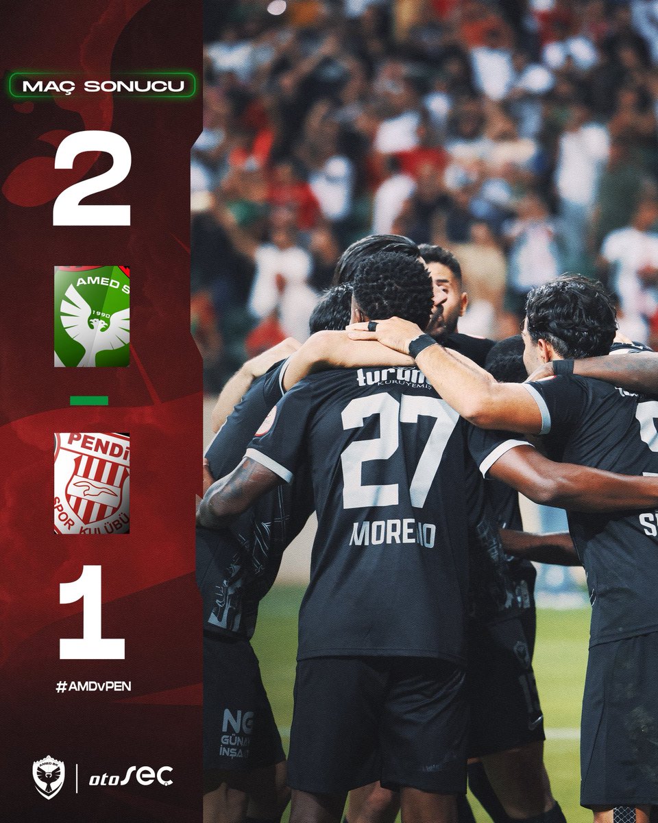 3 puan bizim! 👊🏻
#MücadeleninTakımı | #AMDvPEN