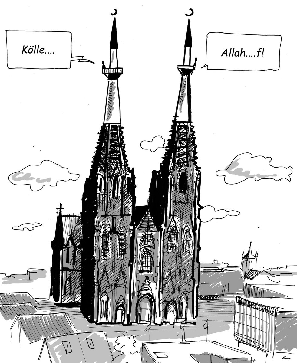 In #Köln liegt ernsthaft eine grüne Türkin ohne Ausbildung vorne für den Posten des Oberbürgermeisters.
Was stimmt mit euch nicht, liebe Kölner? 
#NRW2025 #Kommunalwahl