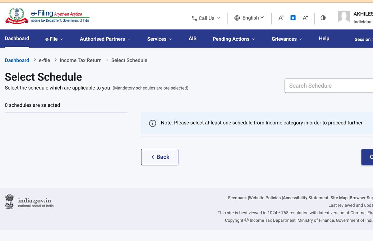 akhileshmca's tweet photo. @CABhuvneshGoyal @nsitharaman @IncomeTaxIndia No help, still showing the same error since 8:30 pm. https://t.co/W8YwzuCG7l