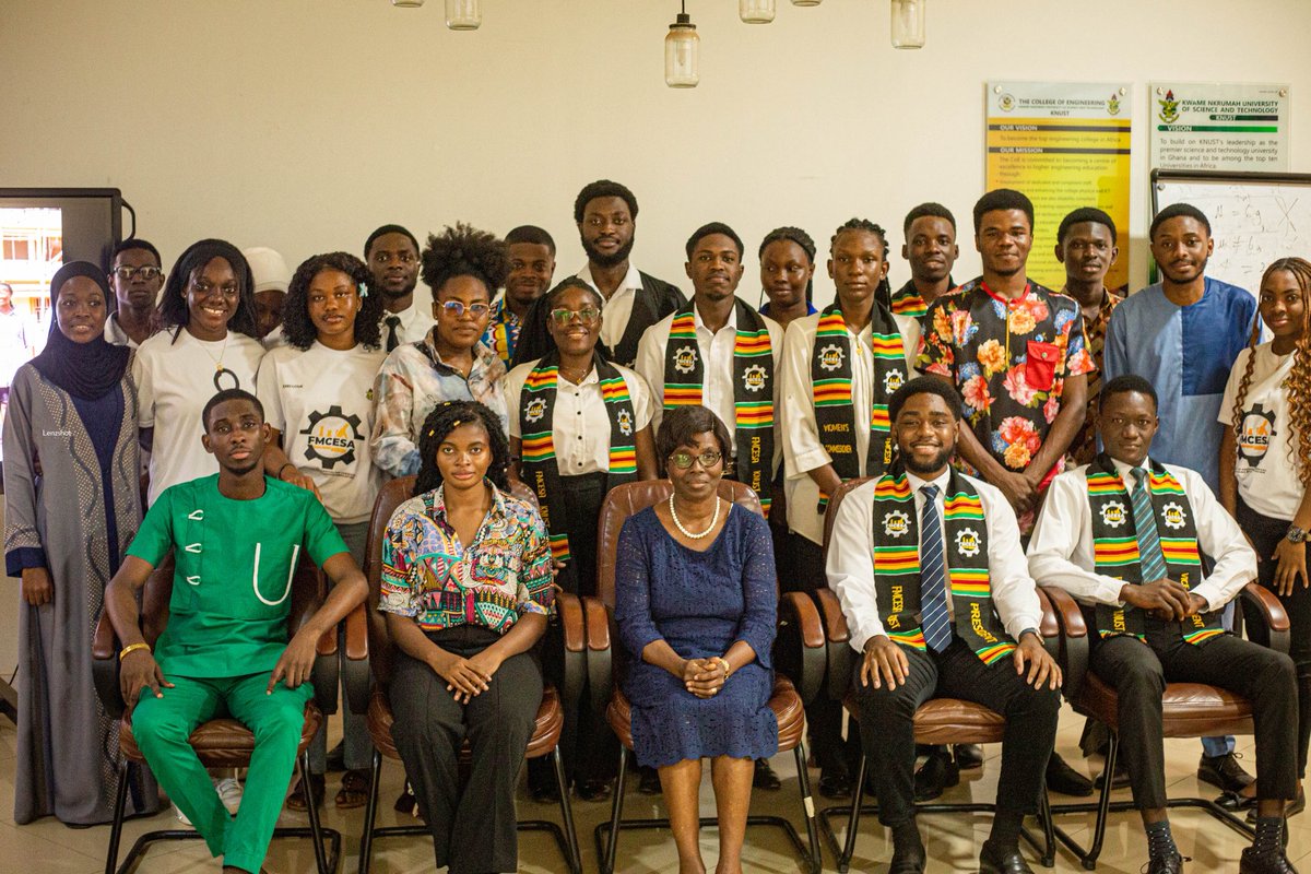 ethan_tetteh's tweet image. A new chapter begins. Today I officially take office as President of FMCESA.

Grateful for the trust, ready for the task, and committed to making our faculty stronger than ever. 

Let’s build, let’s lead, let’s excel 🫰🏼