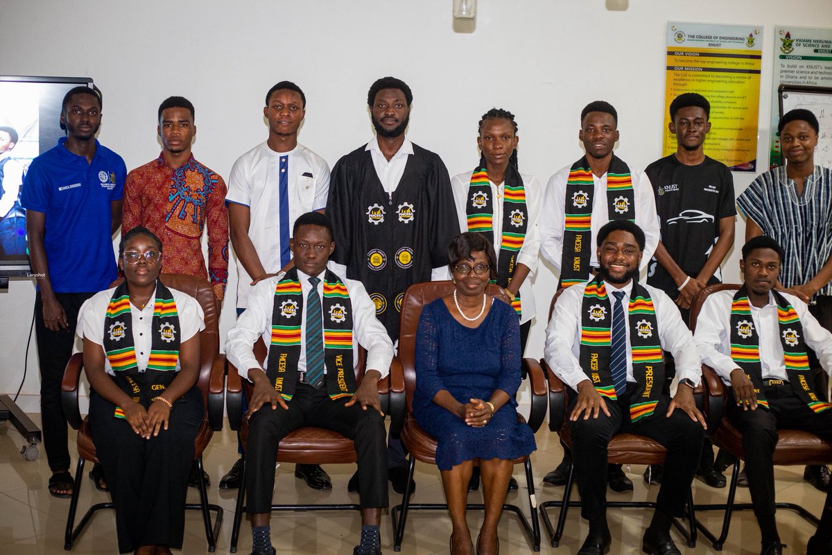 ethan_tetteh's tweet image. A new chapter begins. Today I officially take office as President of FMCESA.

Grateful for the trust, ready for the task, and committed to making our faculty stronger than ever. 

Let’s build, let’s lead, let’s excel 🫰🏼