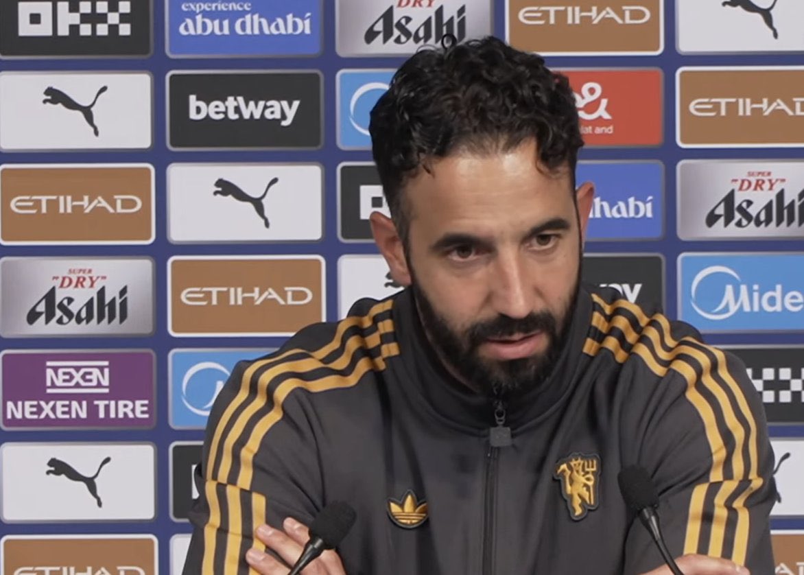 🚨🗣️ 𝗡𝗘𝗪: Amorim: "My message to the fans? That I will give everything for this club!" #MUFC