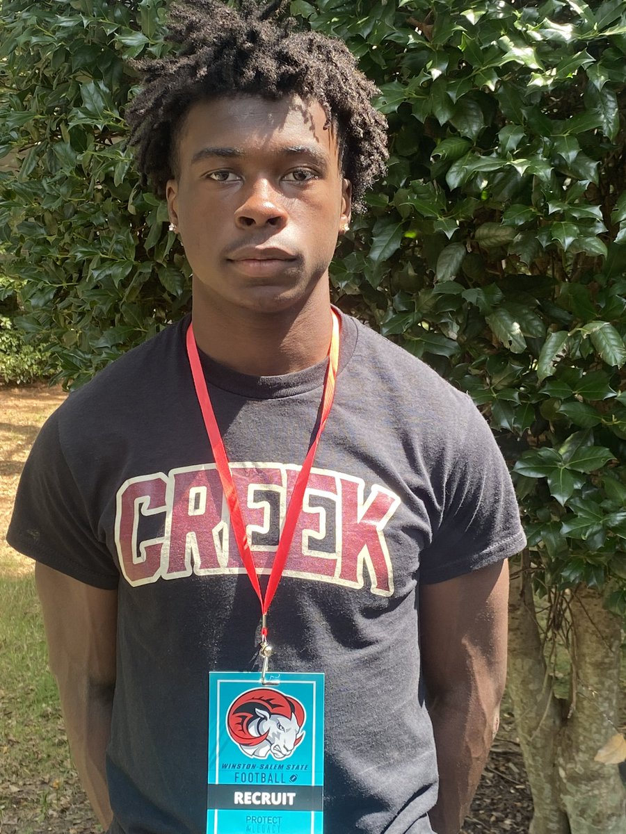 I would like to thank <a href="/WSSURamFootball/">WSSU Rams Football</a> for the invite to yesterday’s game. Congratulations on the big win also. I had an awesome time. Great stadium and atmosphere 

<a href="/CoachKTinsley/">Kennedy Tinsley</a> 
<a href="/coach_stew23/">Corey Stewart</a> 
<a href="/ToCreek/">WELCOME TO THE CREEK (Mallard Creek Football)</a> 
<a href="/Coach_JGunter/">John Gunter</a> 
<a href="/pepman704/">Matt Morrow</a> 
<a href="/NCPreps/">Deana King</a>