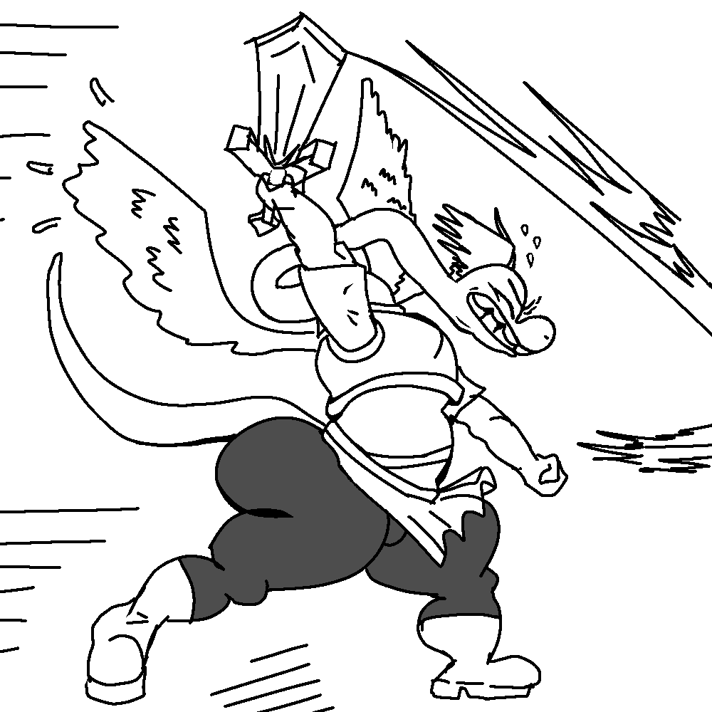 thyalluringone's tweet image. Warrior Longy part3