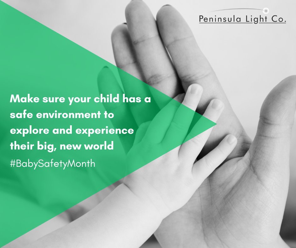 Curiosity is an appetite for knowledge. During #BabySafetyMonth, make sure your child has a safe environment to explore and experience their big, new world. 
 
✔ Keep cords out of reach.
✔ Invest in tamper-resistant outlets or outlet covers.
✔ Repair faulty or exposed wiring.