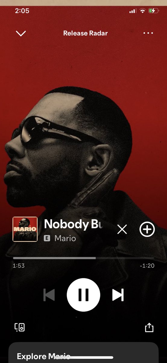 #NobodyButUs #Mario ❤️‍🔥🖤