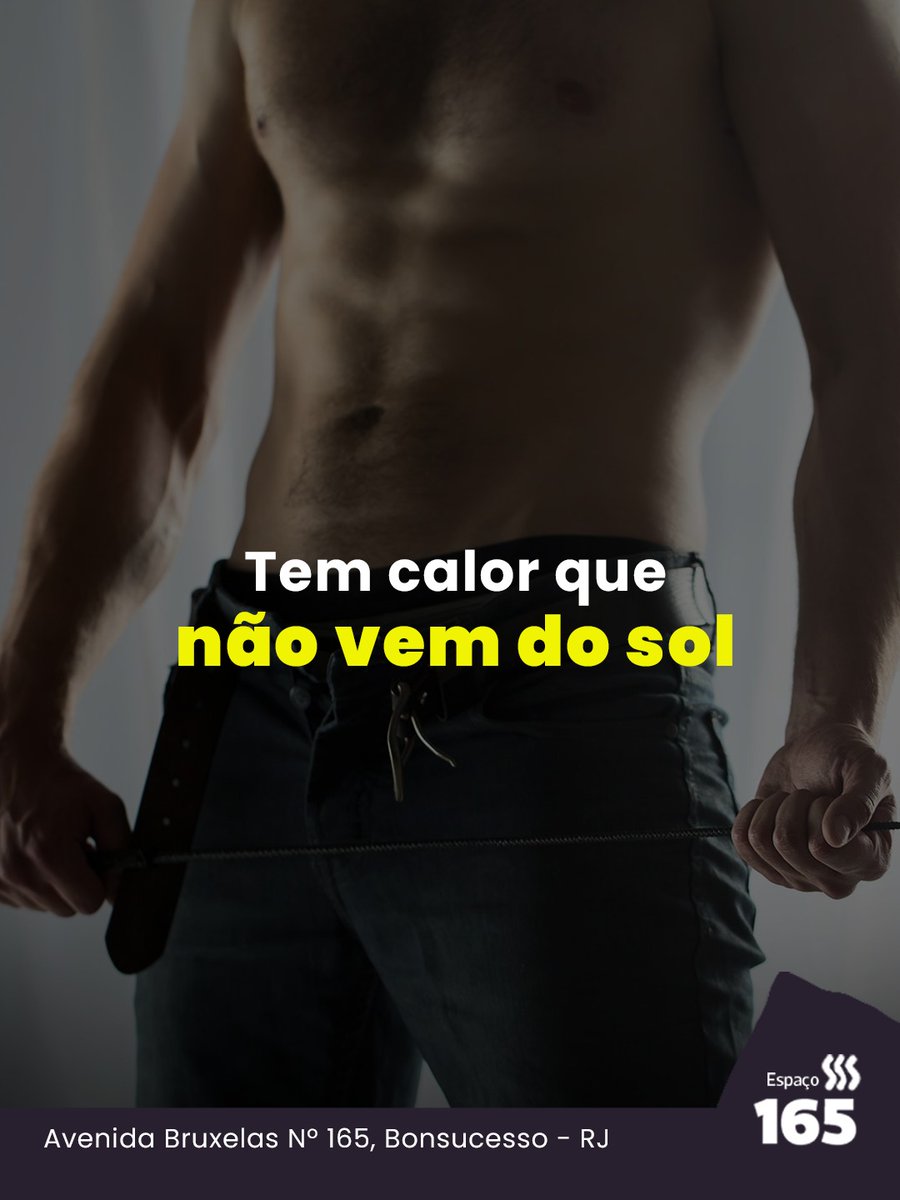 Tem calor que não vem do sol, vem do desejo, vem da pele, vem daqui!🌡️🔥

O corpo arrepia e o olhar entrega a cada fetiche realizado. Vem logo viver isso com a gente.💦