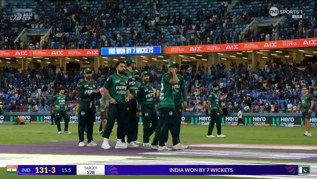 CallMeSheri1_'s tweet photo. Pakistan team was heading towards the Indian team’s dressing room after the match, but India closed the doors.

- A shameful act, but such things are expected under Gambhir. https://t.co/PmGSndAXmA