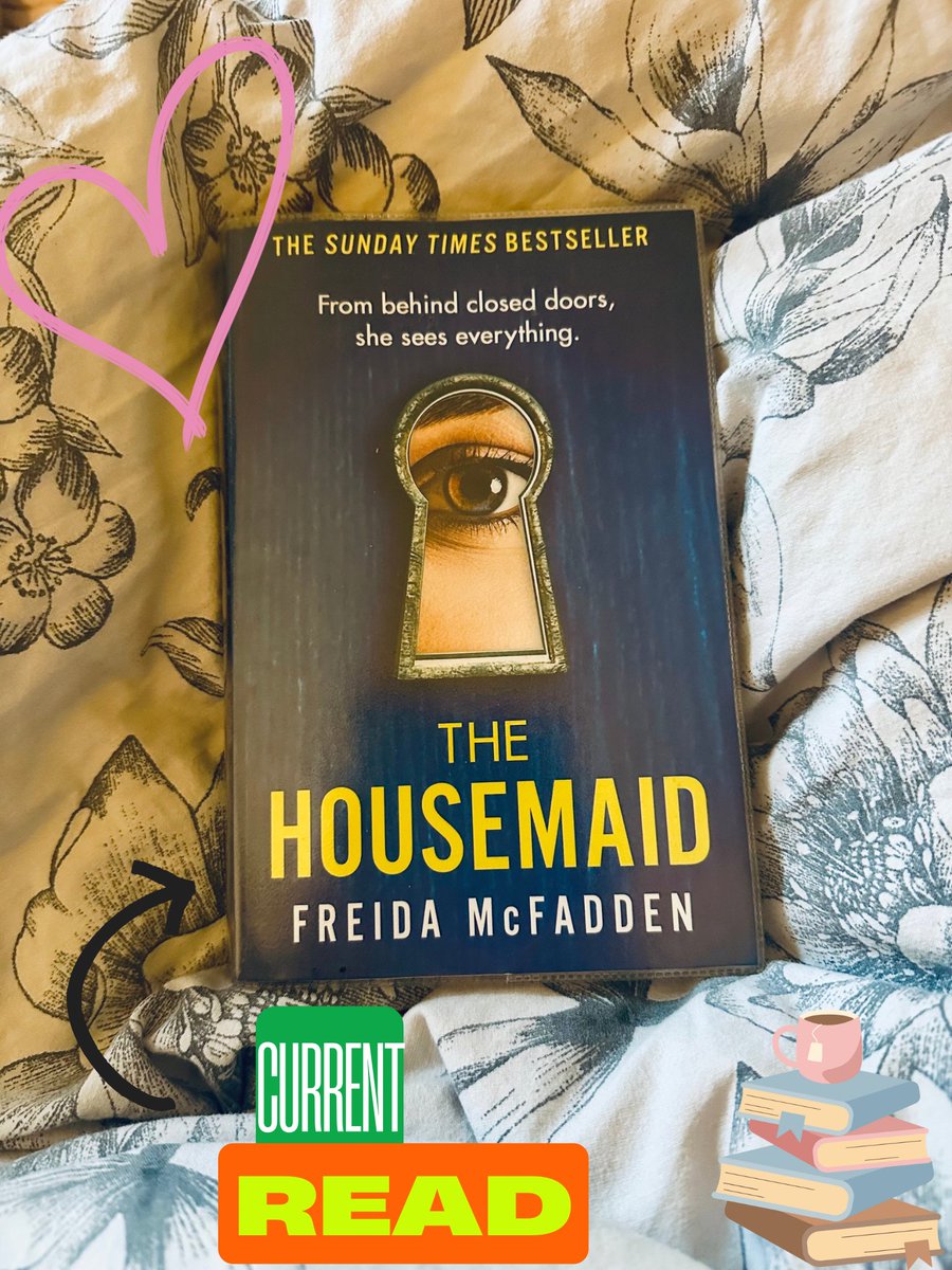 InkDrinkerDawn's tweet photo. This is another one of my sister’s recommendations, since the last one went well, I guess I can try this one too 🤷‍♀️ 📚 

The Housemaid by @Freida_McFadden 

#BookTwitter #booktwt #TheHousemaid https://t.co/SNf5Qaj27N