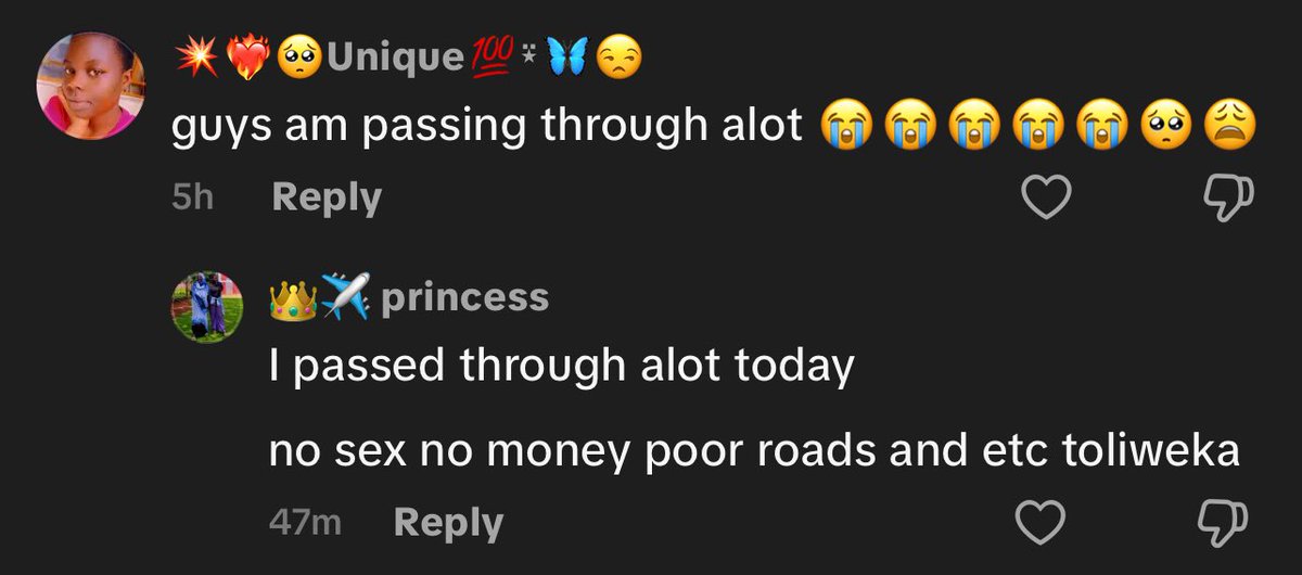 OchiengGerald6's tweet photo. This is wild… the Ugandan comment section is wild…
#socialmedia #kampala #comment https://t.co/7Vn2IIdFnN