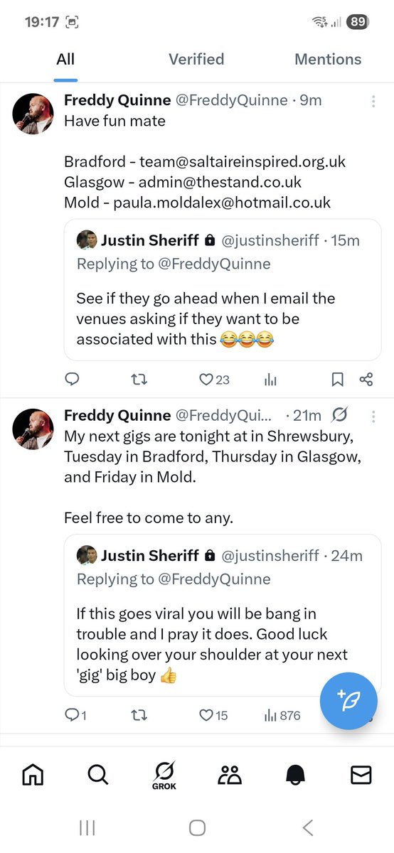 Justin Sheriff tweet media