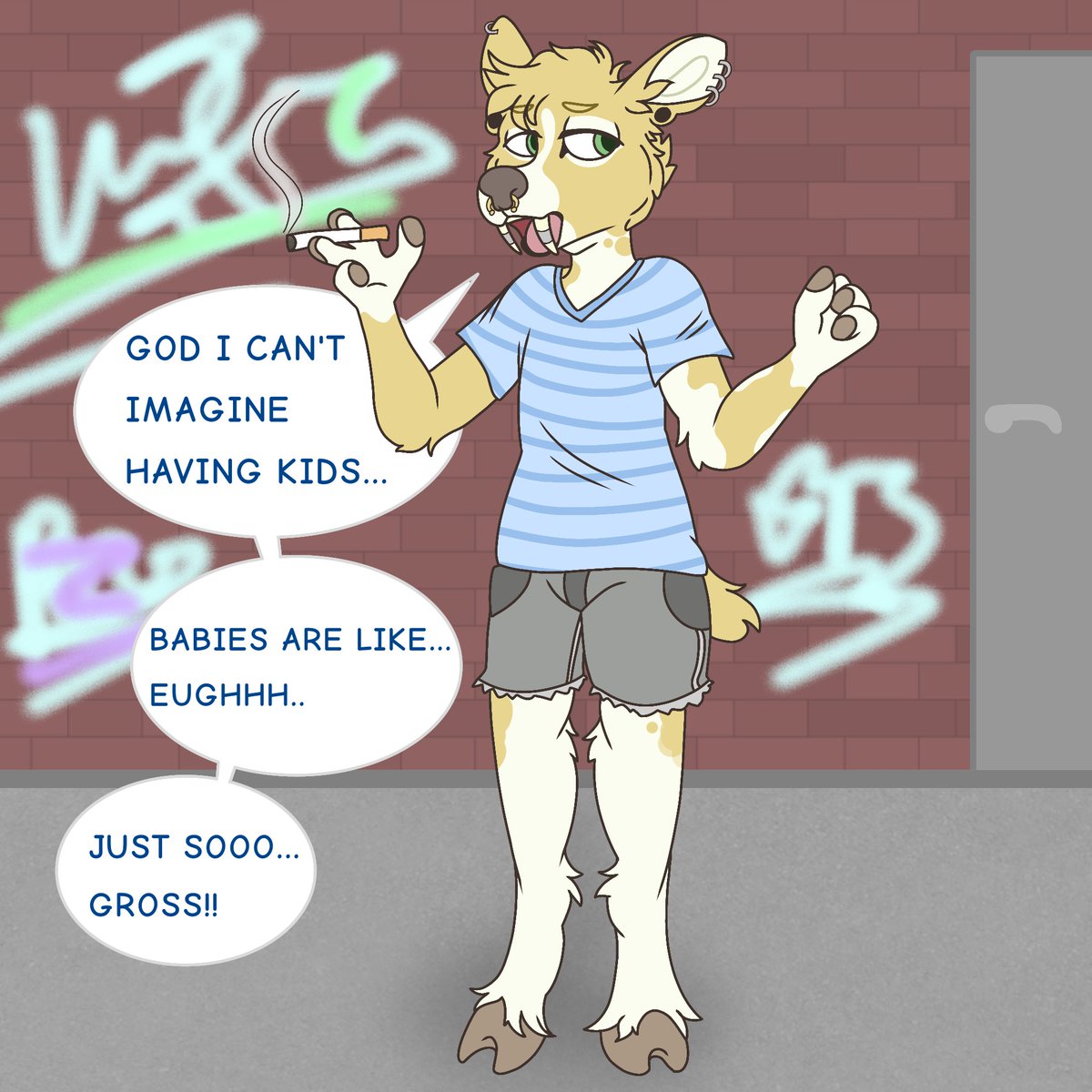 AR comic for <a href="/Maddie_Dwaggie/">Maddie the Dwaggie</a> ! 

pages 2, 3 and 4 in comments :3

#babyfur #abdl #babyfurart #abdlart