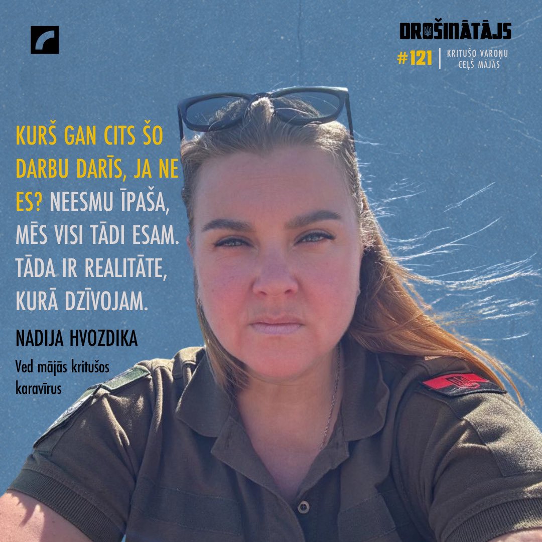 “Tās ir lielas skumjas, bet tajā pašā laikā mūsu realitāte ir tāda, ka tā patiesībā ir liela laime, jo ģimenei ir iespēja apglabāt savu varoni, pienācīgi atvadīties no viņa.” Raidierakstā “Drošinātājs” saruna ar ukraiņu brīvprātīgo, kas mājās nogādā kritušos karavīrus <a href="/reiznieks/">d.reiznieks</a>