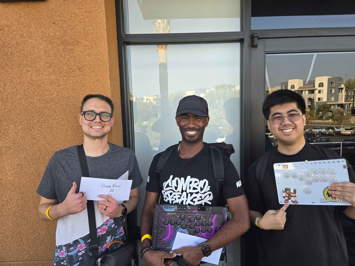 Congrats to taozenforce for taking this month's #SoCalClash #UNI2 tournament!

🥇 <a href="/taozenforce/">Sergio Sykes</a> 
🥈 StoryTime
🥉 OtterlyOverIt