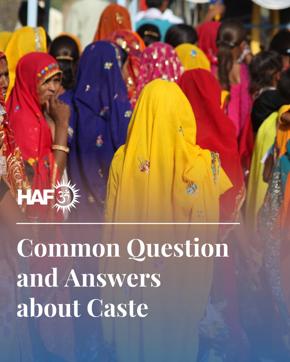 HinduAmerican's tweet photo. Your child comes home from school one day and asks what caste you belong to... and oh boy, here we go! You probably don't have a good answer for this because what you know about caste and what's being taught are not the same. So you naturally ask, "why are you asking?" And your child responds, "well, we learned this at school today and some kids asked me afterwards. I didn't know what to say." So now you open up their textbook only to see Hindu spiritual traditions reduced… caste, cows, and karma. YIKES.
What do you do?
As parents, you want your child to learn in an environment that's accurate, inclusive, and respectful of diverse cultures and beliefs. But before guiding our children, we as parents need to be informed ourselves—so we can confidently explain what caste is (and isn’t) and help them navigate stereotypes with clarity and pride.
For over 20 years, HAF’s resources and training — developed by subject matter experts — have empowered educators from across the country to teach about Hindu Dharmas and India with confidence and competence.
We’ve put together some common questions and answers about caste to help parents navigate this challenge. It explains why the word “caste” is often an imprecise and clumsy descriptor, introduces more accurate indigenous terms, and clarifies how we use the term in today’s context for ease of understanding.
This resource also includes a set of thoughtful questions you can bring to your child’s teacher or school—so you walk into the conversation prepared, confident, and empowered.
Learn more about the common Q&A about caste 👉https://t.co/LD6H5vagf3