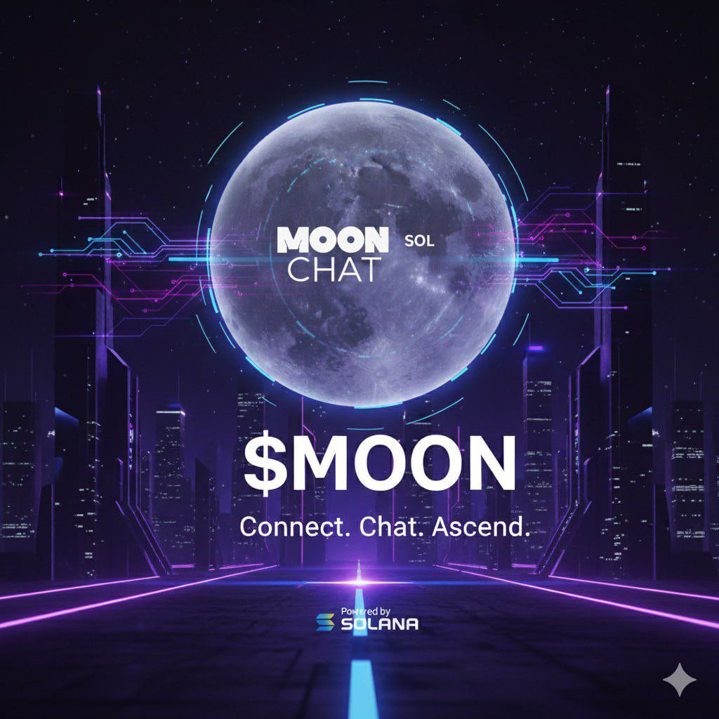 MoonChatsol's tweet photo. Hey #Moonchat army 💙 The #MoonChat community is growing stronger every day!
We’re building the future together, and it's powered by you. 🚀
What excites you most about our journey so far?
Drop your thoughts 👇 #Web3 #CryptoCommunity https://t.co/JPI7MAJstp