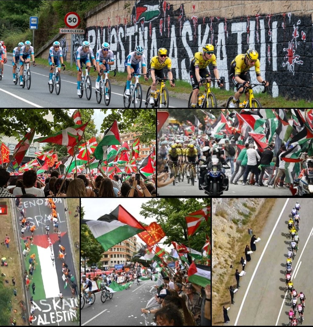 -Aitatxo, nork irabazi du #LaVuelta2025❓️
-Palestinak