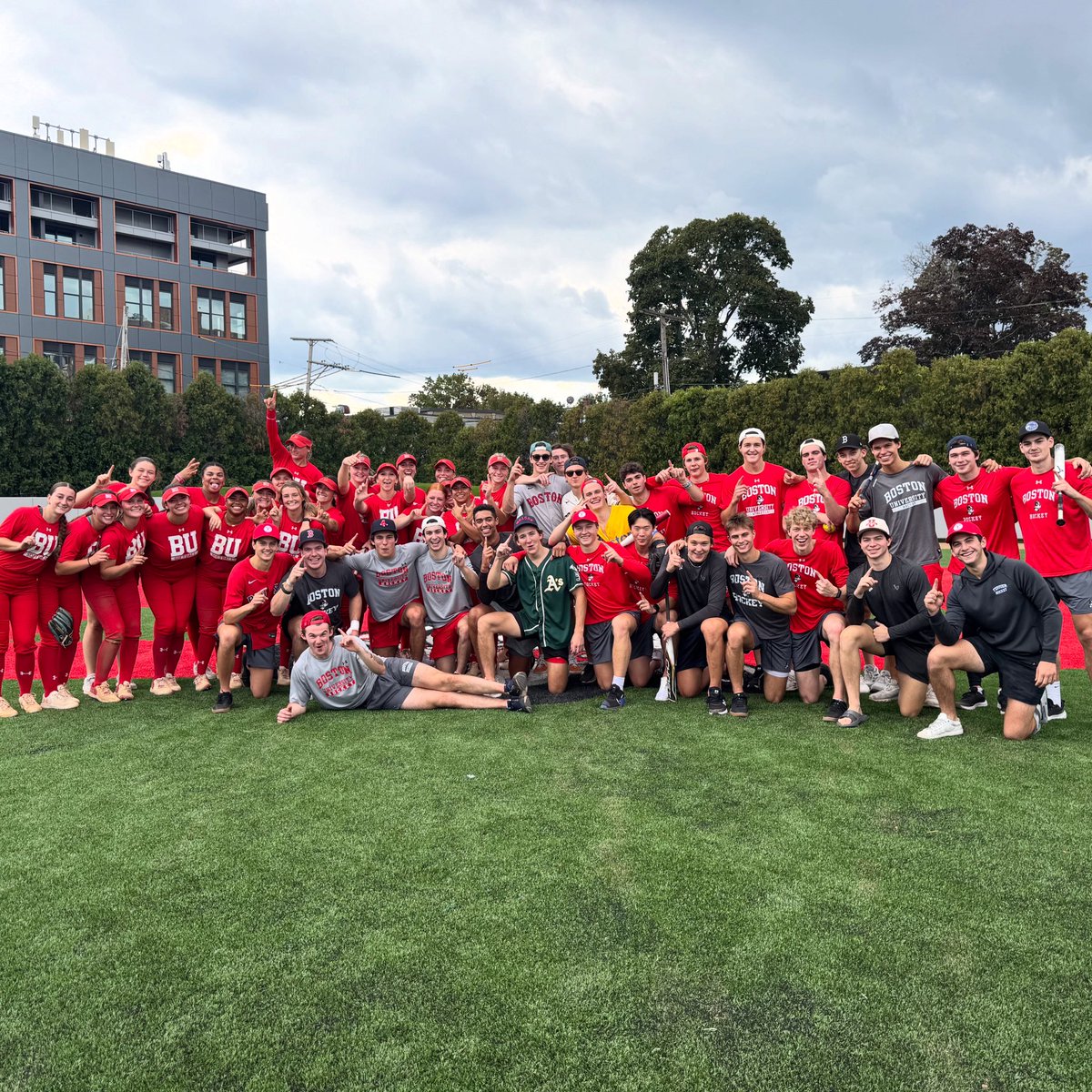 Had a great time on the field with <a href="/TerrierSoftball/">BU Softball</a> yesterday!