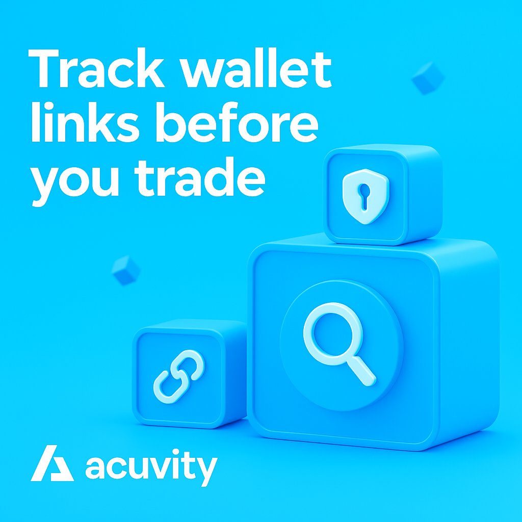 AcuvityAI's tweet photo. Track @solana wallet links before you trade 🔗

Bubble Check maps wallet connections so you can see who’s linked, who’s moving together, and who might be setting up a rug.
Analyze before you ape. Stay ahead of insiders.

https://t.co/BfbCcdIgXU https://t.co/IKTGvGPONM