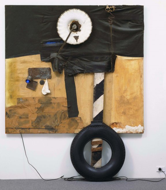 RauschenbergBot's tweet image. First Landing Jump wikiart.org/en/robert-raus…