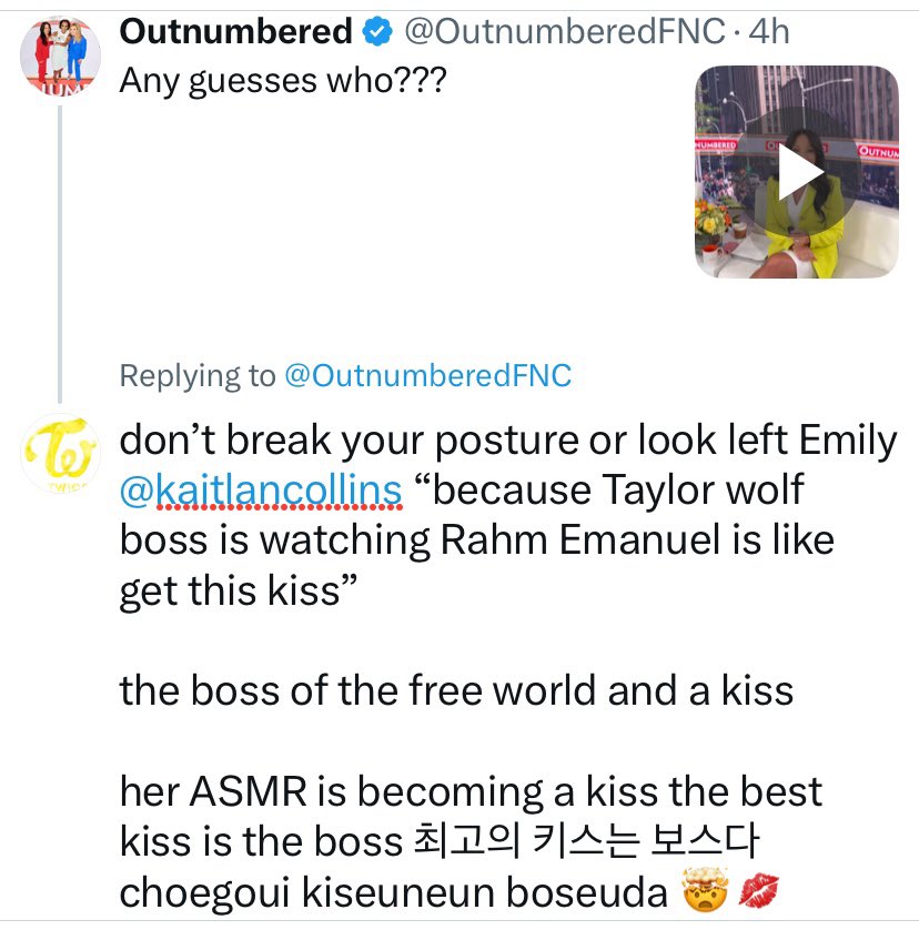 DemonSpaceKitty's tweet photo. @betsy_klein THE VERY BEST KISS on the internet with the DMs

I know you felt it today with The Source and “THE ILLUMINATI BOSS” @taylorwolfboss @taylorwolf https://t.co/mVEdQ8QOOd