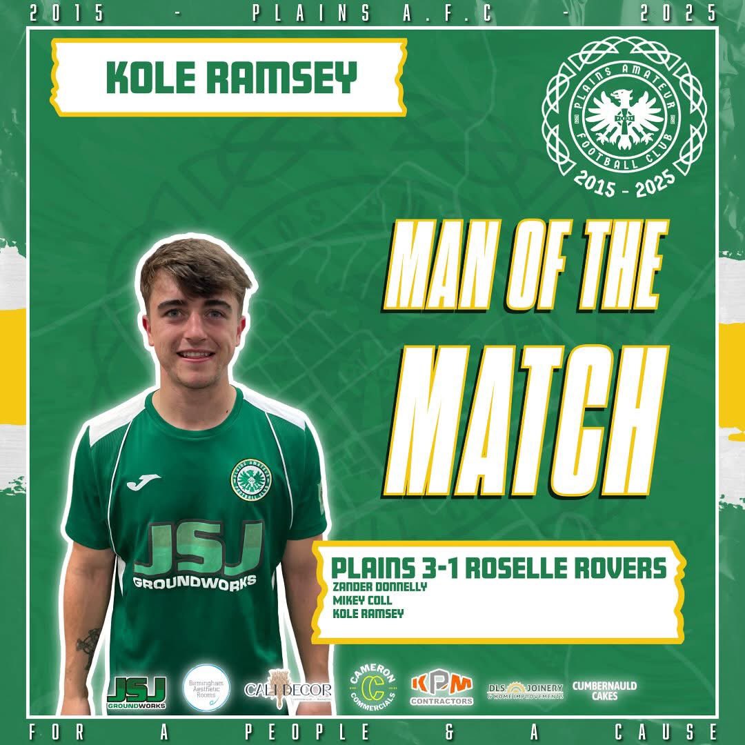 Plains AFC tweet media