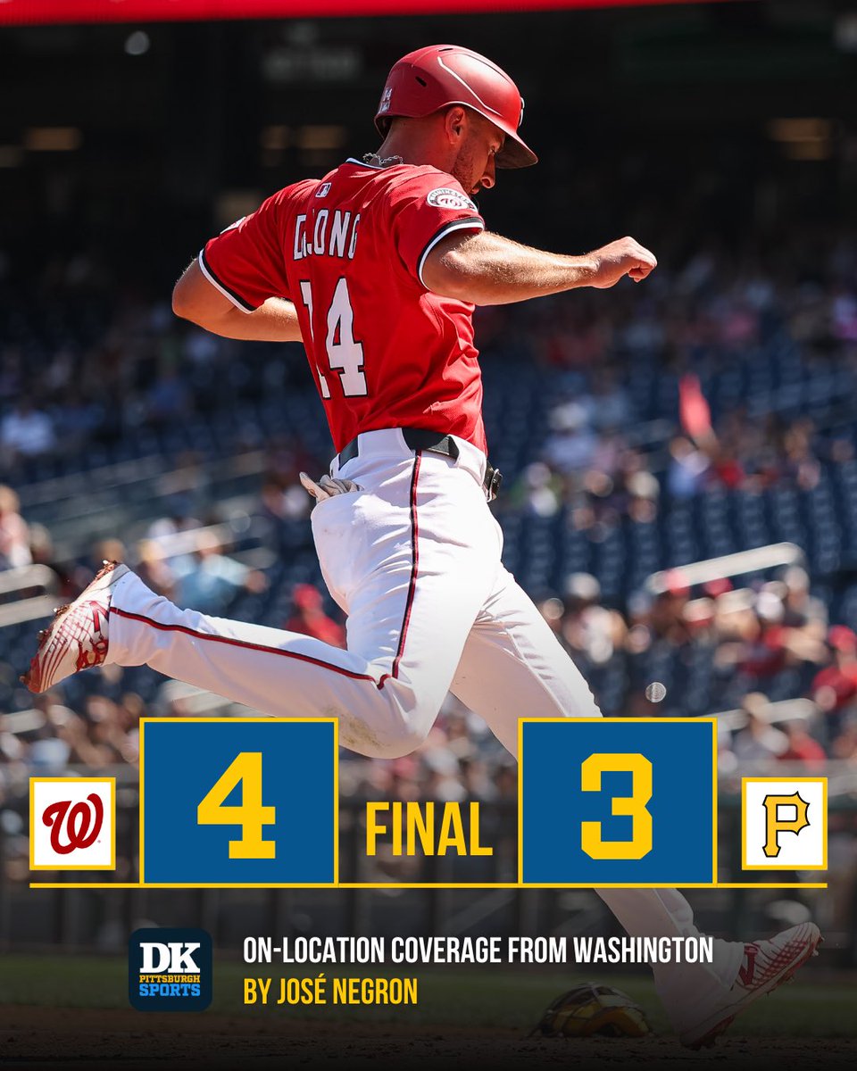 DKPghSports's tweet image. Our original, on-location COVERAGE from Washington of the Pirates suffering yet another one-run loss to the Nationals in today’s series finale, by beat writer José Negron.

► READ FOR FREE: dkpittsburghsports.com/team/pirates/f…

#DKPS #Pirates #PITvsWAS #MLB #LetsGoBucs  #Natitude