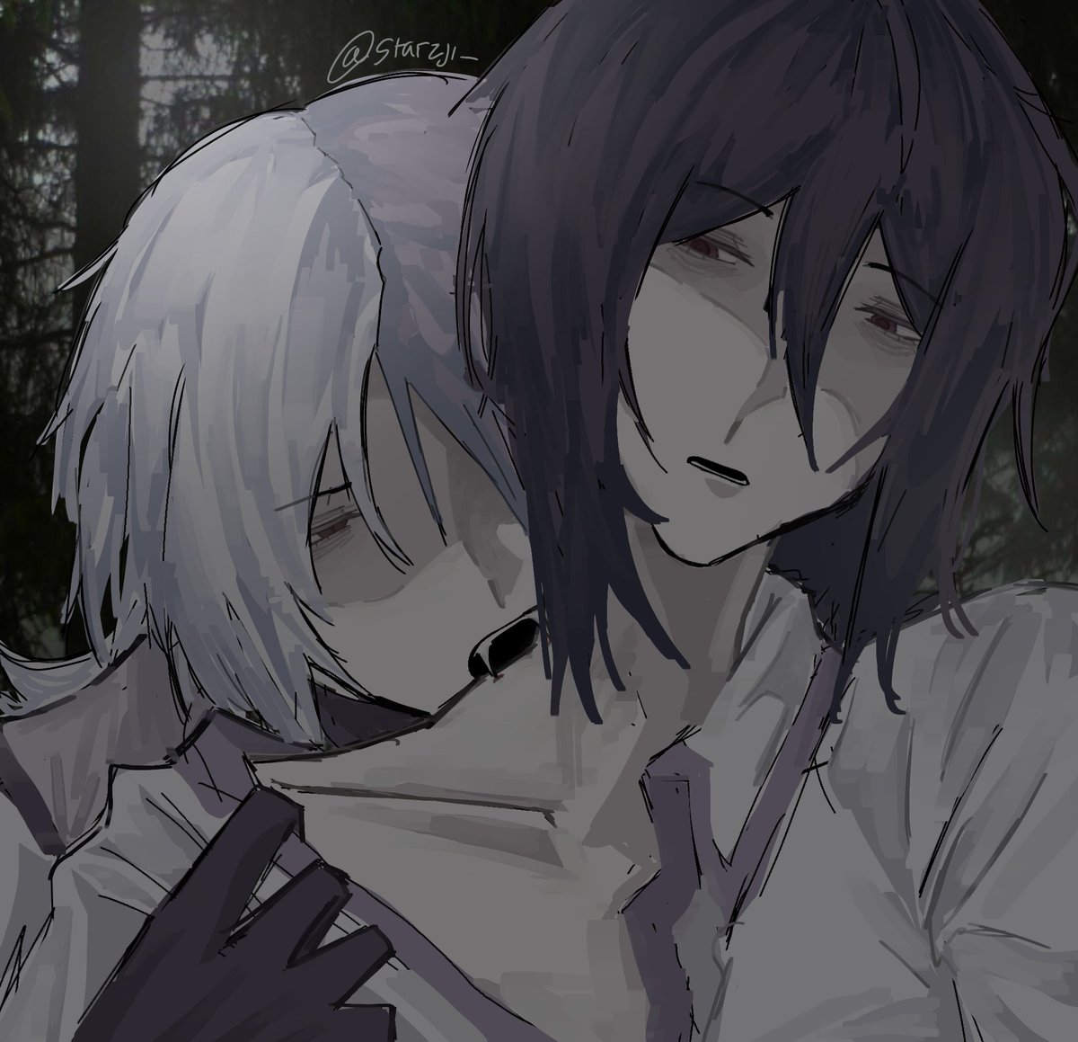 Starzji_'s tweet image. #bsdshipweek2025
Day 6 — Vampire

i was supposed to do day 7 but im too lazy and skipepd day 6 methink

#fyosig #fyodorbsd #fyodordostoevsky #sigmabsd #BSD #bsdtwt