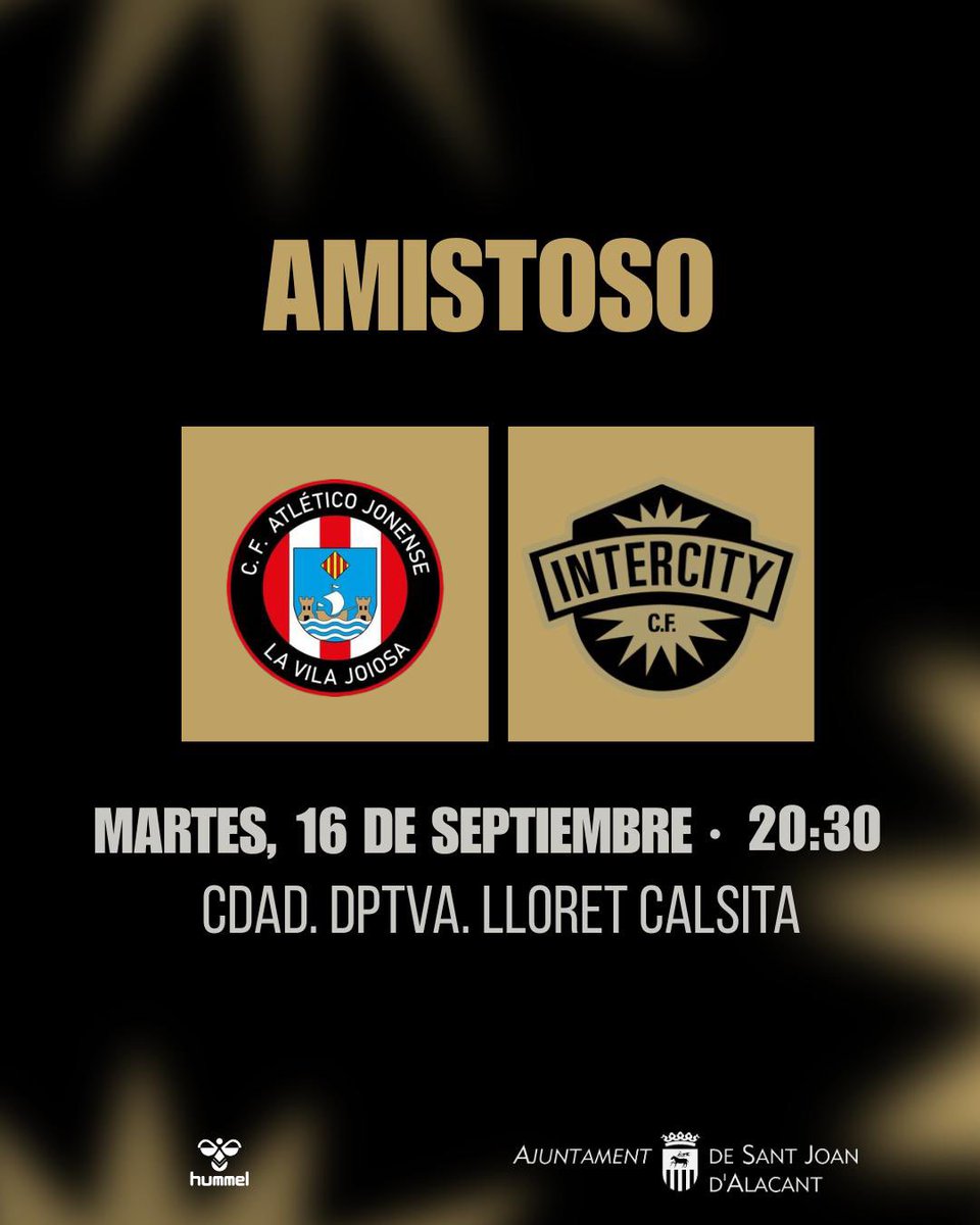 ๐๐ ๐๐ก๐ง๐๐ฅ๐๐๐ง๐ฌ ๐๐๐ ๐๐ก๐๐ก๐ข (@cfintercityfem) on Twitter photo ๐ ๐๐๐๐๐๐๐๐ 
๐ CF At. Jonense
๐
 Martes, 16 septiembre
โฐ 20:30
๐๏ธ Cdad. Dptva. Lloret Calsita
๐ค ยก๐๐๐ข๐ค๐จ! ๐ ๐๐๐๐๐๐๐๐ 
๐ CF At. Jonense
๐
 Martes, 16 septiembre
โฐ 20:30
๐๏ธ Cdad. Dptva. Lloret Calsita
๐ค ยก๐๐๐ข๐ค๐จ!