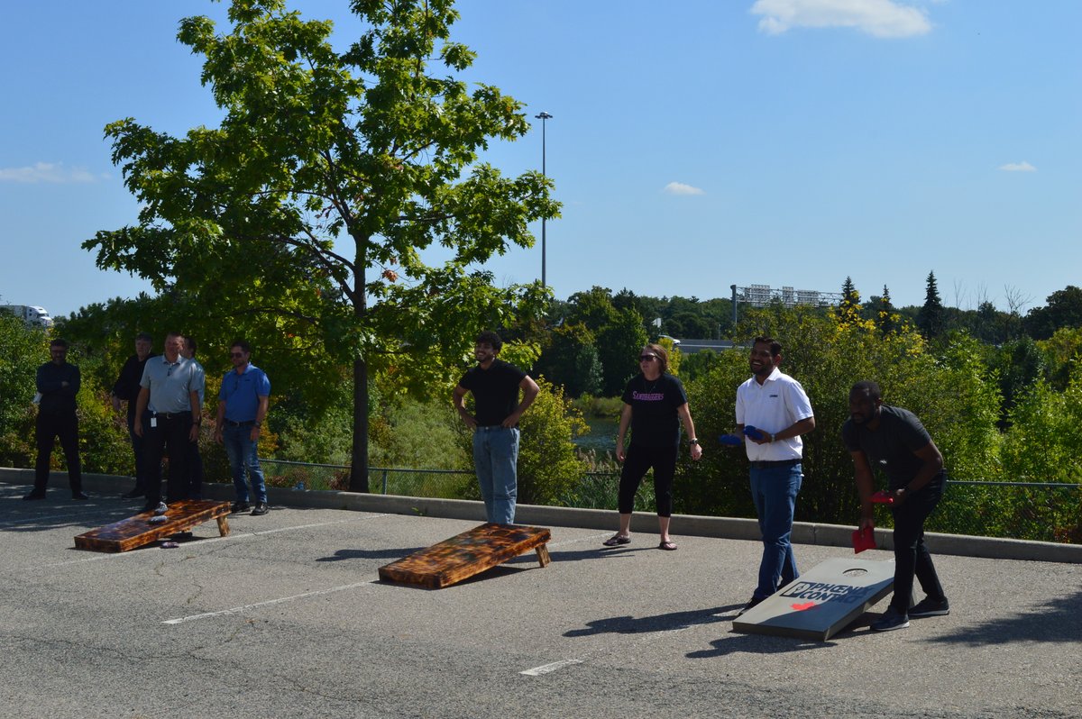🎉 BBQ, Cornhole &amp; Ice Cream — Oh My! 🌽🍔🍦

We sent summer off in style at the office with a delicious BBQ lunch, a competitive (but friendly 😄) Cornhole tournament, and the ultimate crowd-pleaser — an Ice Cream Truck!

#OfficeFun #TeamVibes  #BBQ #IceCreamBreak #WorkPerks