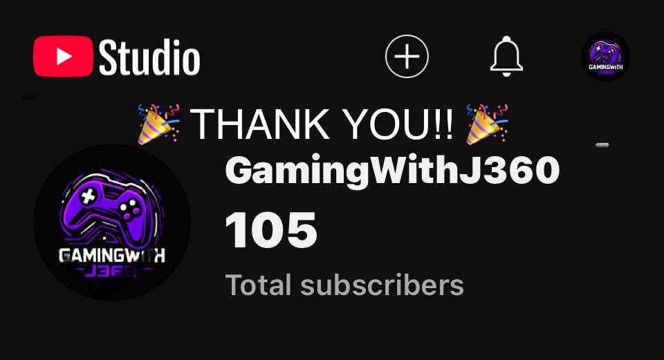 GamingWithJ360's tweet photo. Just hit 105 subscribers on YouTube!! 🎉🔥 Big thanks to everyone who’s been watching, commenting, liking, and subscribing it really means a lot 💯❤️ We’re just getting started, can’t wait to keep growing with y’all 🙌

👉 https://t.co/ZLFLf3RmdP

#Roblox #GamingWithJ360 https://t.co/4SeBD5yysF