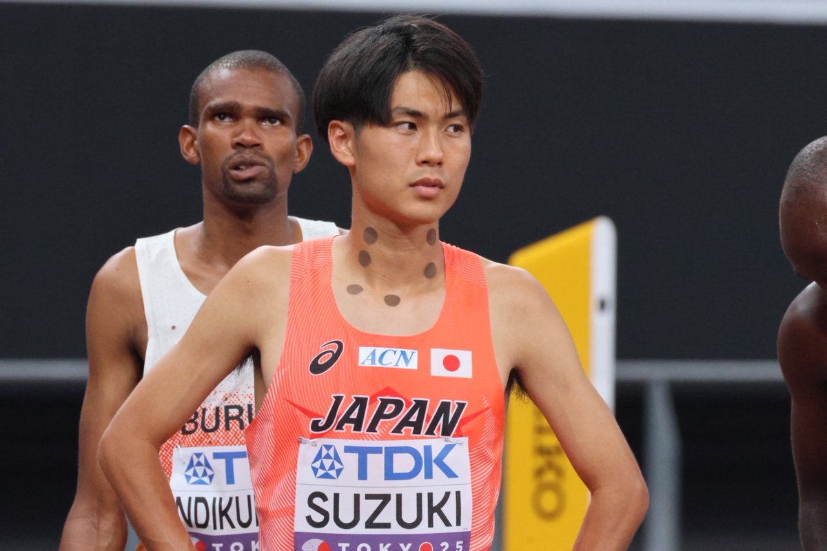 東京2025世界陸上】 ✨男子10000m決勝 結果 ＼ 20位 #鈴木芽吹