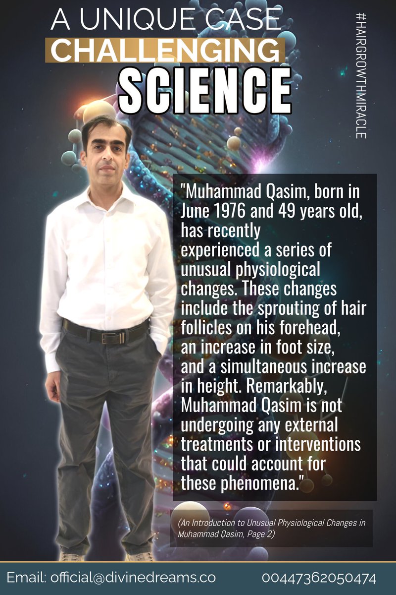 Muhammad Qasim challenges science through his physiological changes.