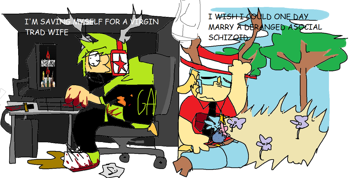 hoversizer's tweet photo. #nikilis x #zyleak #robloxdevtwt chud omega zyleak and alpha deer nikilis https://t.co/AfJGsVK4hB