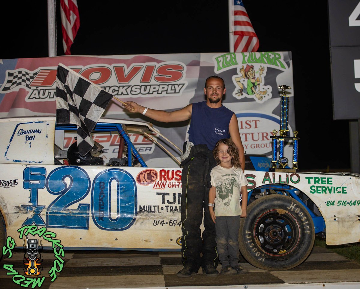 Congrats to William Baker Racing  on his 4th <a href="/TriCityRaceway/">Tri-City Raceway</a> win of the season on Saturday night worth $750 and his 6th overall of 2025 in <a href="/HovisAutoSupply/">Hovis Auto Supply</a> RUSH Stock Car Weekly Series action!