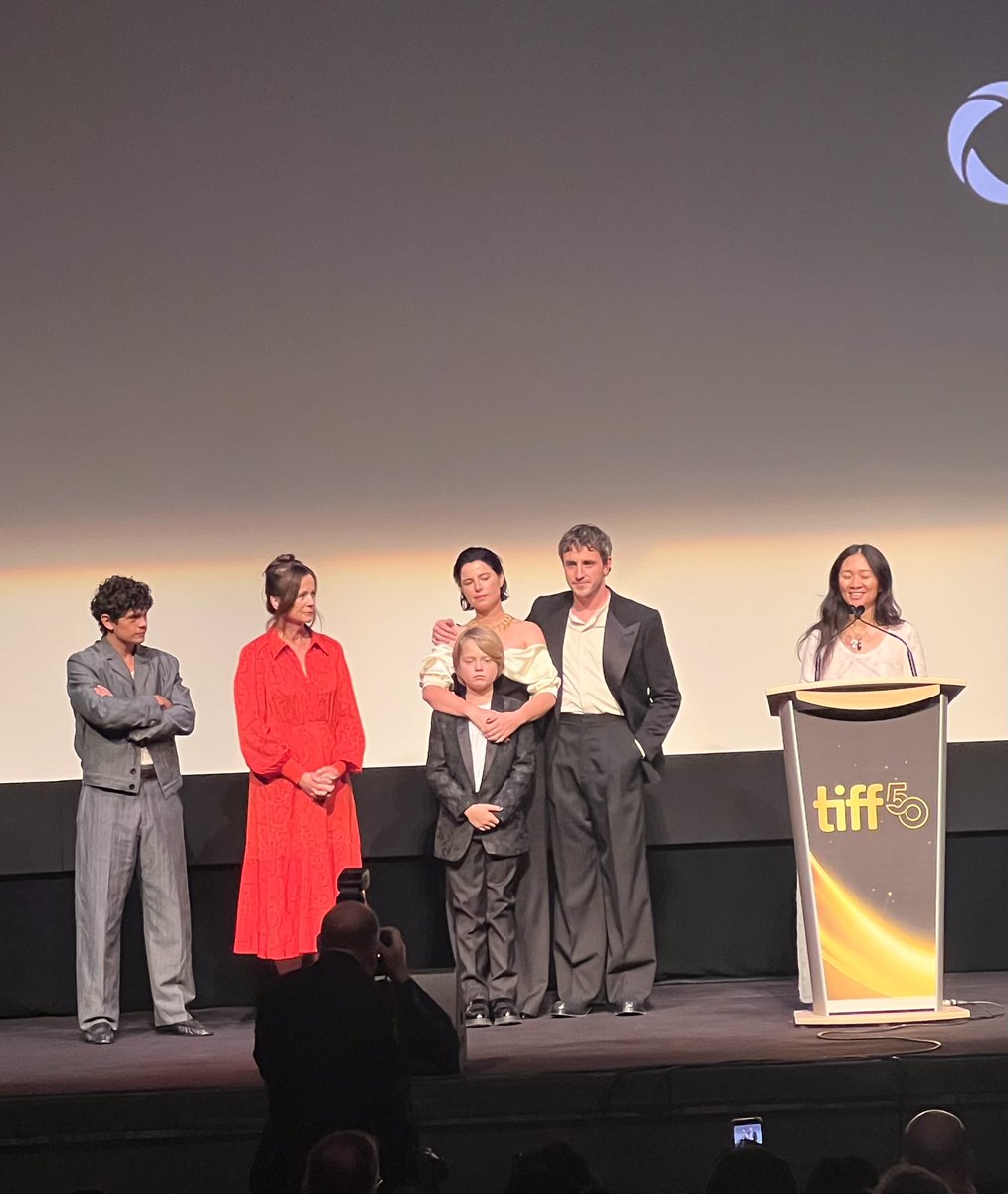 Very happy that #Hamnet won the People’s Choice at #tiff50. Far and away the best film I saw last week