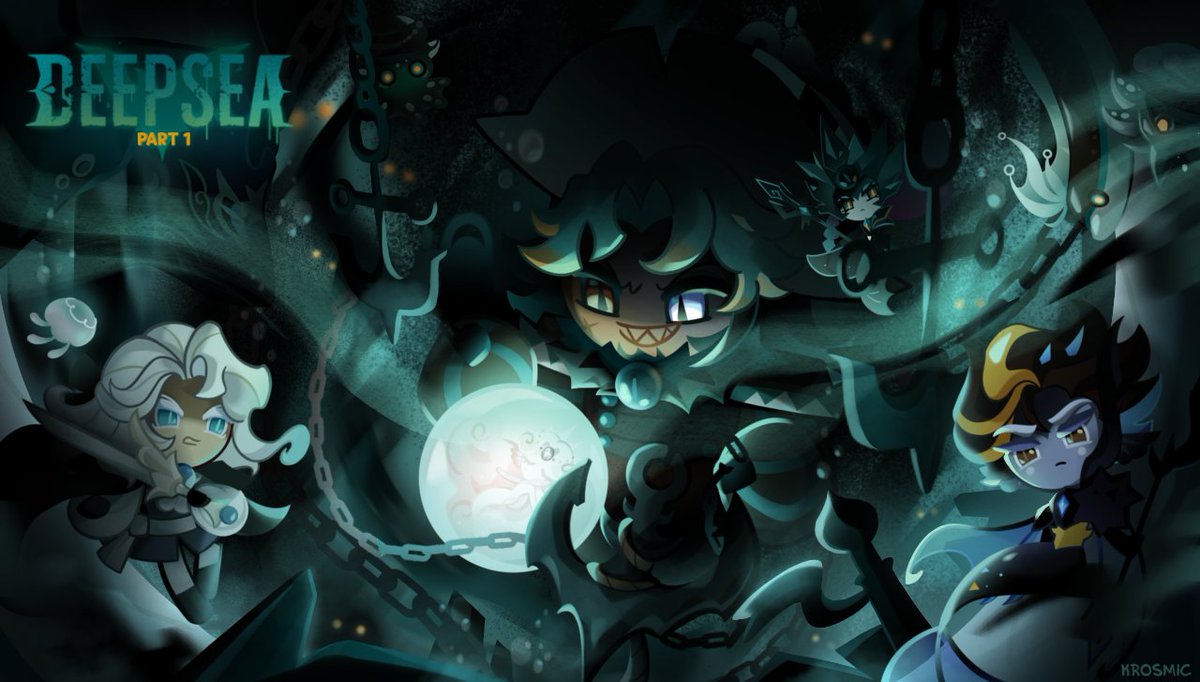 🌜A Mermaid's Tale: DeepSea (Part 1)

"At the bottom of the sea lies an ancient curse that consumes all creatures, leaving only darkness in its wake."
-C.O.C

THANK YOU FOR 5000 FOLLOWERS!

TAGS: #cookierun #cookierunkingdom #cookierunau #cookierunart #ThePerfectPearlAU