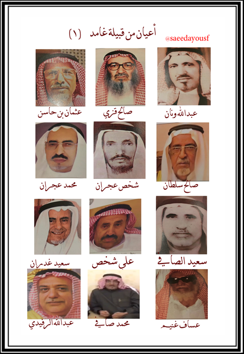 saeedalyousf's tweet photo. رجال من قبيلة #غامد ( 1)
هناك رجال من قبيلة #غامد تعبوا واجتهدوا بجد وإخلاص
كان لهم الأثر بعد الله في مجالات شتى في خدمة القبيلة العريقة
ندعوا لمن توفي منهم بالرحمة والمغفرة ولحسن الخاتمة لمن بقي منهم فهم نبراس لنا في حياتنا نحسبهم كذلك وكلنا شهود الله في أرضه
شكرا لكل من زوّدني بالصور وقد استقيت بعضها من كتاب المهندس/ سعيد الحسيل فجر الذكريات وجمر البلديات ومن بعض المصادر الأخرى
وللموضوع بقية ان أراد الله