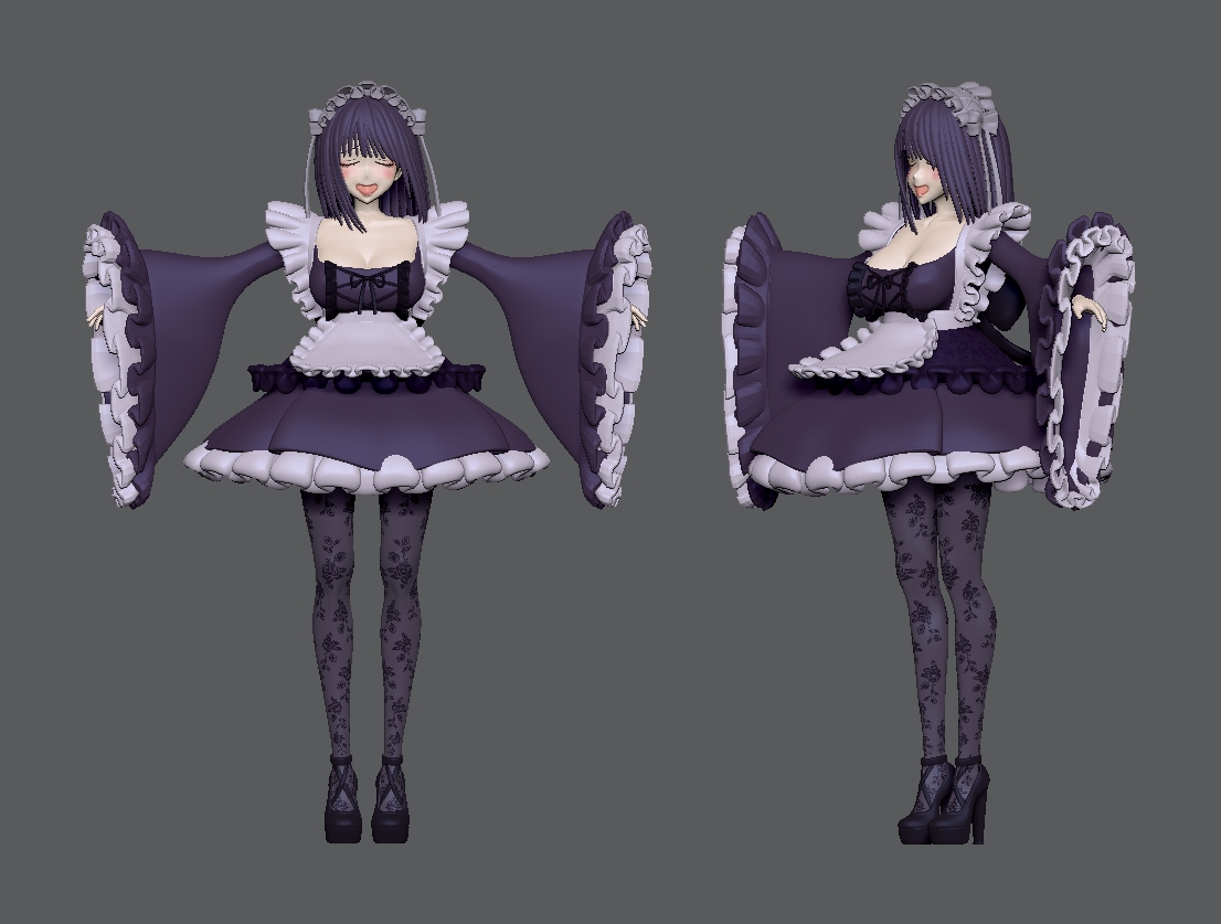 _Ain_pin_figure's tweet image. WIP
ストッキング彩色、柄··· 大変でしたね..あまりにも足りないですが 最善の選択で
#WIP #WorkInProgress #ProcessShot #BehindTheScenes #MakingOf #ProgressUpdate