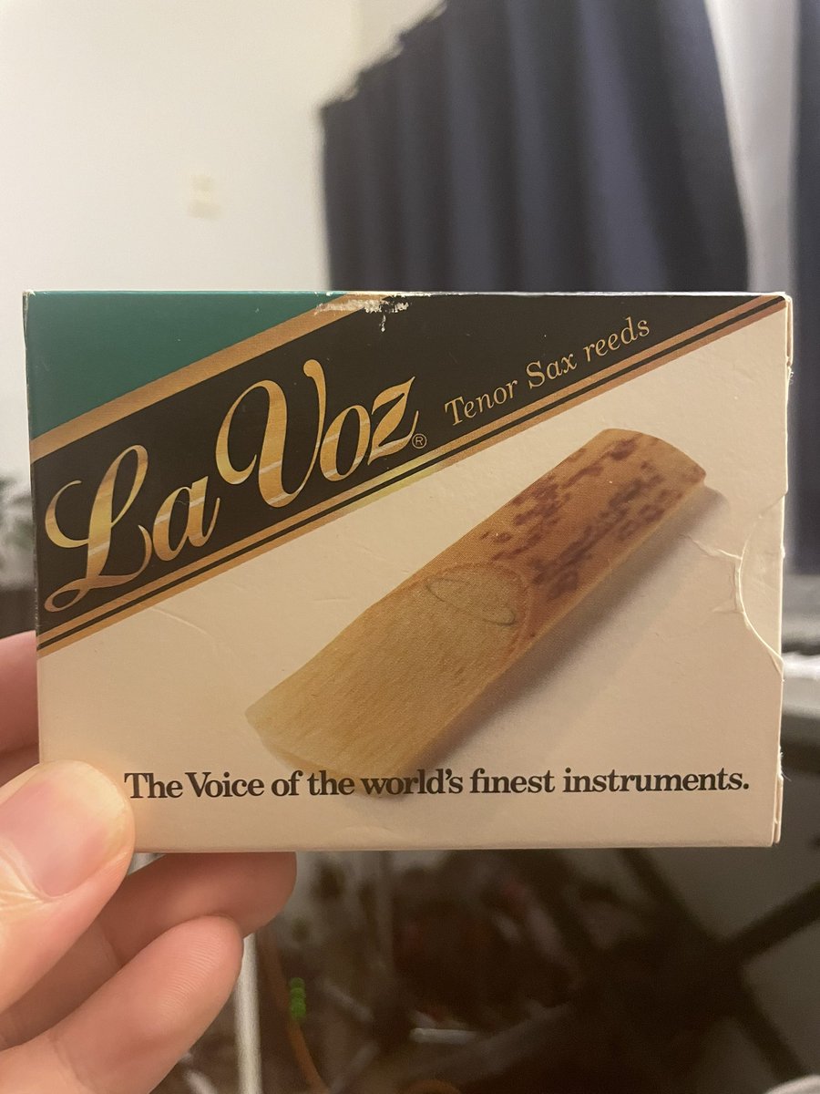 ブレッカーの音がする！、、、気がするリード