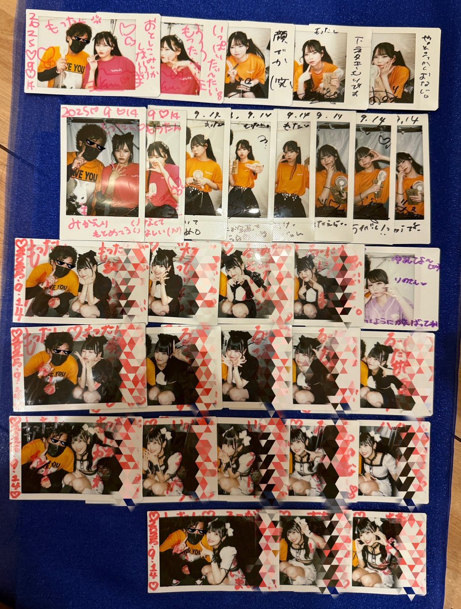もったん (@snowpro_777) on Twitter photo 『クロフェス2025 6年目!クロフェスと結婚するしん!』 海の森水上競技場  20250914
クロフェス2日目
とりあえずチェキツイは後ほど…本日のチェキ枚数
園宮るか(シークレットシャノワール) 17枚
千堂すずか(ワンダーウィード天)  9枚
神坂くるみ(ワンダーウィード天)  4枚
七瀬莉希(Melty 『クロフェス2025 6年目!クロフェスと結婚するしん!』 海の森水上競技場  20250914
クロフェス2日目
とりあえずチェキツイは後ほど…本日のチェキ枚数
園宮るか(シークレットシャノワール) 17枚
千堂すずか(ワンダーウィード天)  9枚
神坂くるみ(ワンダーウィード天)  4枚
七瀬莉希(Melty