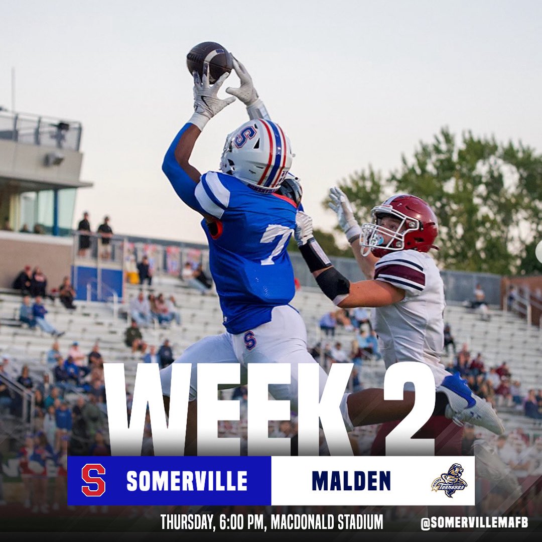 Somerville Football (@somervillemafb) on Twitter photo Thursday Night Football Thursday Night Football