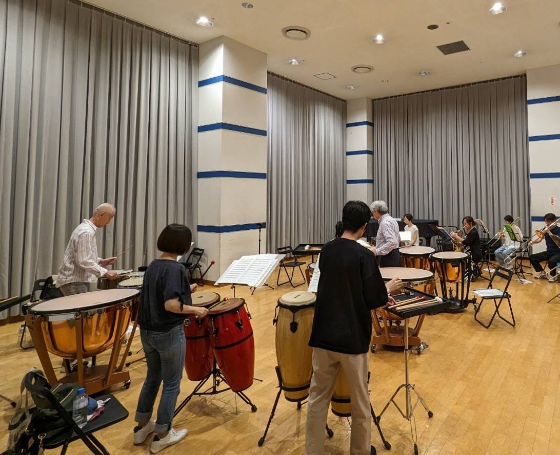 6pponmatsu's tweet photo. 今回披露するティンパナータ（作：池野成）は
独奏ティンパニとFl1、Hr3、Tb3、Tub1、Per6
というレア編成

なかなか聴けない #��ィンパナータ
そして福田先生の独奏！
是非是非聴きに来てください！！

#六本松アンサンブル #福田隆 #dagwiren #池野成 #milhaud #kodály #samuelcoleridgetaylor https://t.co/WzlGAkWQpA