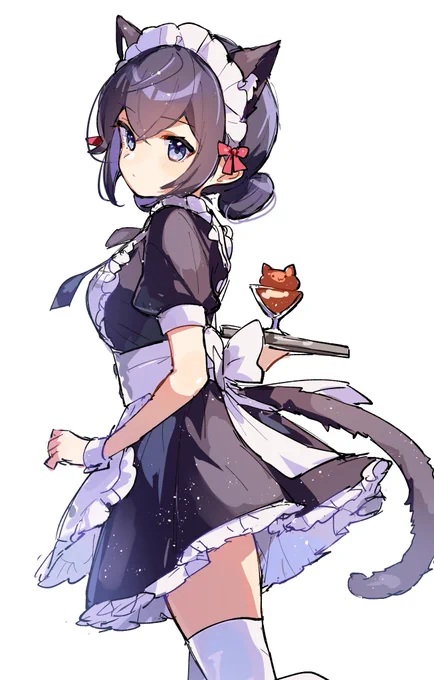 本職メイド(26)による文化祭の猫耳メイドコスプレ #しゅがー・みーつ・がーる