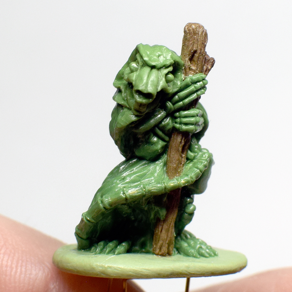 Two more sculpts for Burrows &amp; Badgers - a Mole warrior-priest for the Witch Hunters, and a Squirrel Stable Ghast for the Undead.
Natural enemies! :)

#burrowsandbadgers #characterdesign #anthropomorphic #anthro #rpg  #wargames  #sculpting #greenstuff #oathsworn #miniatures