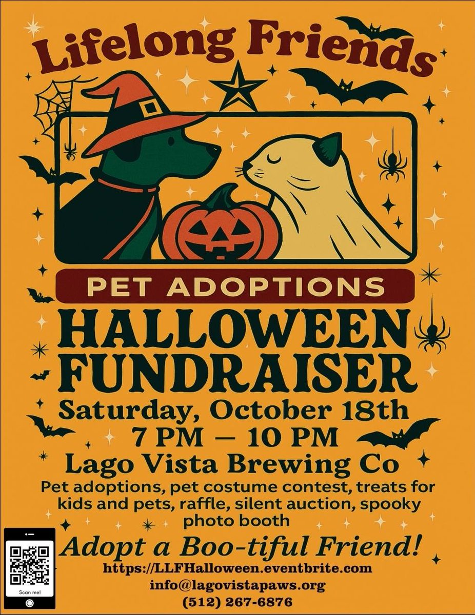 Get your tickets before we sell out!  Have some fun and raise $ for our dogs and cats! 
eventbrite.com/e/lifelong-fri…
