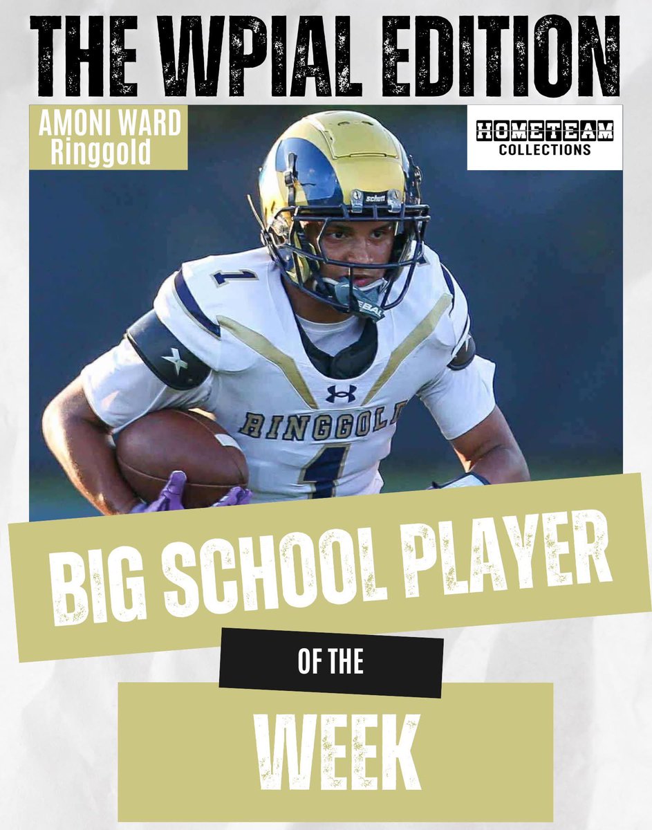 The WPIAL Edition Big School Week 2 POTW presented by <a href="/hometeamcollect/">HomeTeamCollections - Custom Framing shipped</a> <a href="/amoni_ward10/">Amoni Ward</a> 

<a href="/pa_fb_history/">PA Football History</a> <a href="/END2008/">END2008</a> <a href="/HSFBamerica/">High School Football America</a>