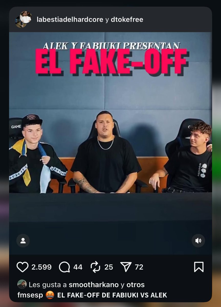 tendenciafree's tweet image. “Papo”:

Porque le indignó que en España hicieran un “Fake-off”, sintió que insultaban la memoria de Juan Ortelli y atacó con todo a Estrimo.